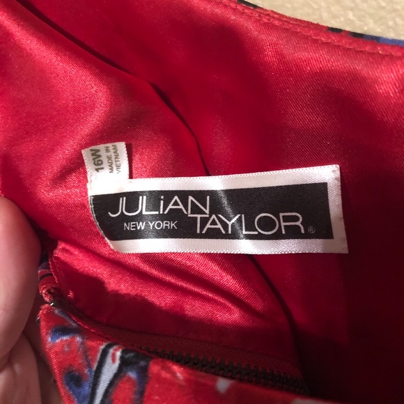 Pinky Red Floral Formal Dress - Picture 3 of 3